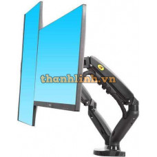 Giá treo gắn bàn 2 LCD F160 (17" - 27") Hiệu North Bayou